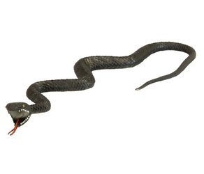 WĄŻ GUMOWY CZARNY 75 CM