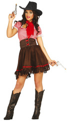 STRÓJ KOWBOJKI BRĄZOWY