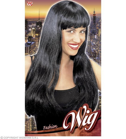 PERUKA FASHION CZARNA