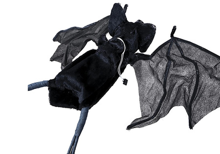 DEKORACJA HALLOWEENOWA NIETOPERZ 31 CM 