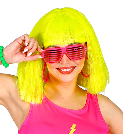 OKULARY RÓŻOWE ŻALUZJE