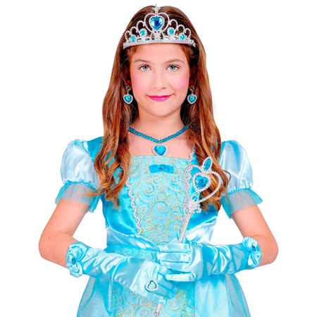 ZESTAW KSIĘŻNICZKI 6 EL NIEBIESKI