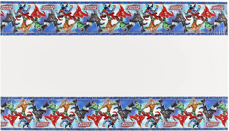 OBRUS PLASTIKOWY LIGA SPRAWIEDLIWOŚCI