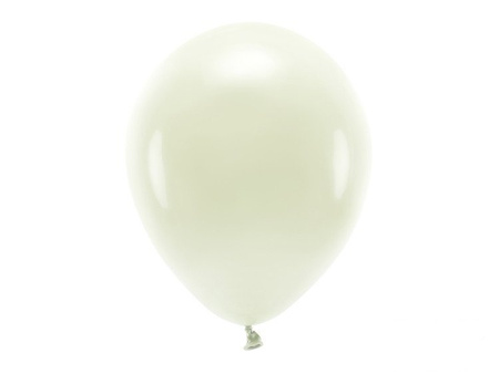 BALONY ECO 30 CM PASTELOWE KREMOWE 100 SZT