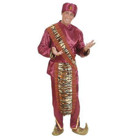 "MAHARAJA" (coat, pants, belt, sashes, turban)