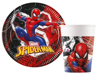 ZESTAW SPIDERMAN TALERZYKI+KUBECZKI