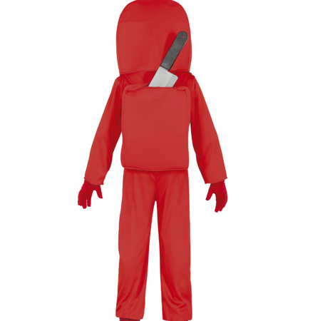 STRÓJ DZIECIĘCY CZERWONY ASTRONAUTA 