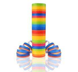 SERPENTYNA PAPIEROWA TĘCZOWE PASKI