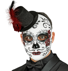 MASKA LOS MUERTOS Z KAPELUSZEM