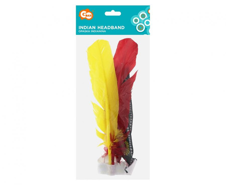 Opaska Indianina pióropusz indianin indiański