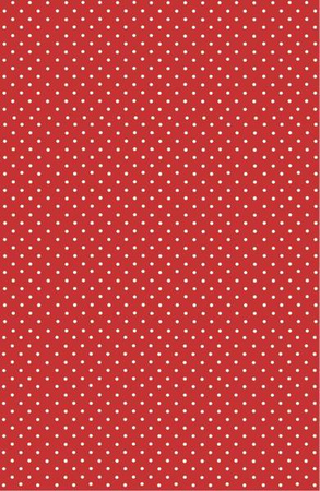 OBRUS PAPIEROWY CZERWONY W KROPKI 120 X 180 CM