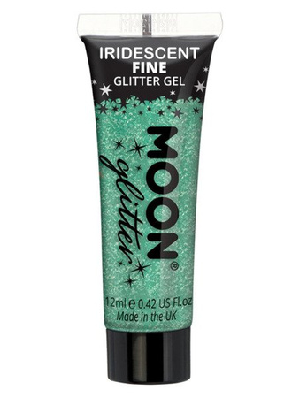 Delikatny opalizujący Żel brokatowy, make up