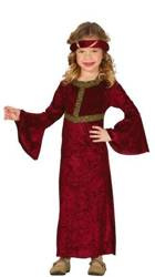 STRÓJ ŚREDNIOWIECZNA DAMA