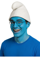 CZAPKA SKRZATA GNOMA BIAŁA