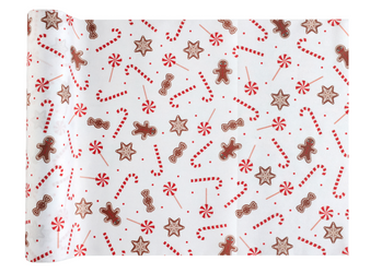 BIEŻNIK ŚWIĄTECZNE SŁODKOŚCI 27 X 300 CM