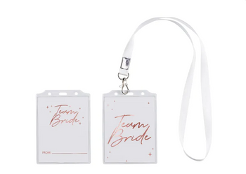 IDENTYFIKATOR TEAM BRIDE 8,7 X 12,5 CM