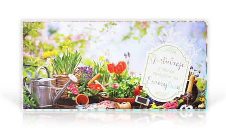 KARTKA HURA EMERYTURA KWIATY