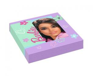 SERWETKI PAPIEROWE BARBIE SWEET LIFE 33X33 CM 20 SZT