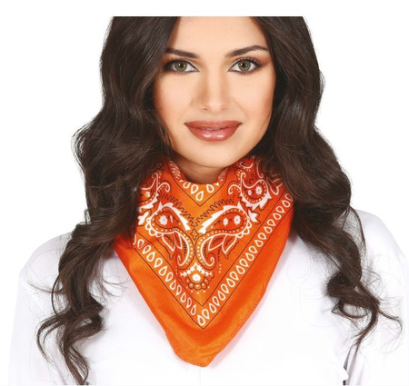 POMARAŃCZOWA BANDANA