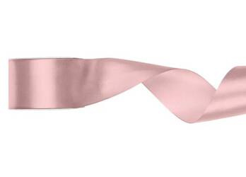 TASIEMKA SATYNOWA JASNY BRUDNY RÓŻ 50MM 25M