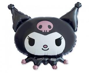 BALON FOLIOWY 24 CALI KUROMI 66 X 52 CM