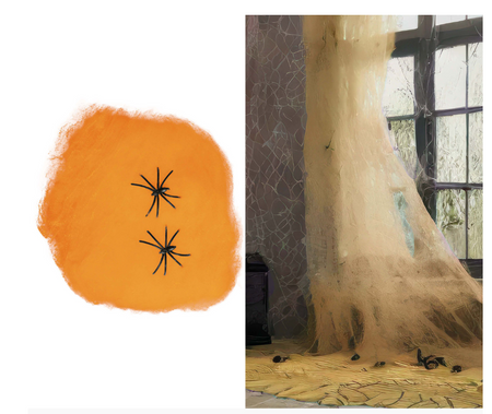 POMARAŃCZOWA PAJĘCZYNA Z PAJĄKAMI 100 G