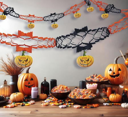 GIRLANDA HALLOWEENOWA DYNIE 200 CM 