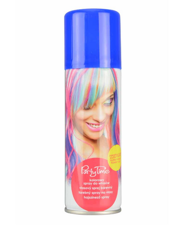 SPRAY DO WŁOSÓW 125 ML NIEBIESKI