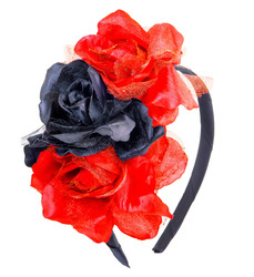 OPASKA Z RÓŻAMI DIA DE LOS MUERTOS