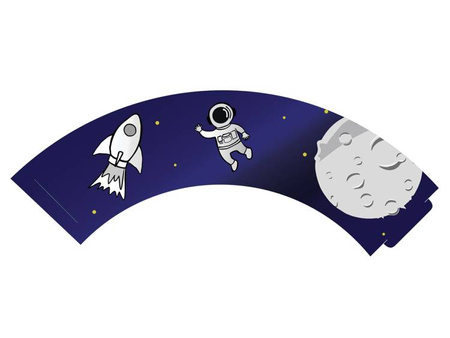 PAPILOTKI NA MUFFINKI KOSMOS 6 SZT.