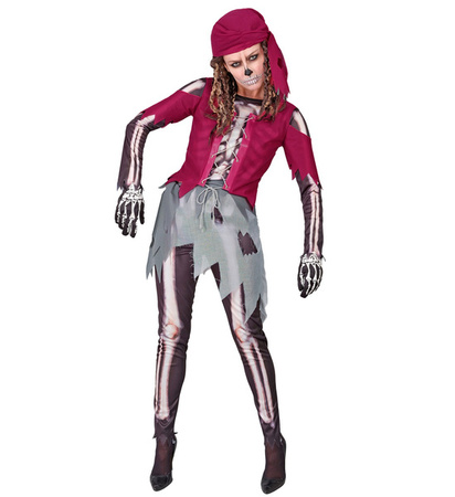 STRÓJ DAMSKI SZKIELET PIRATA