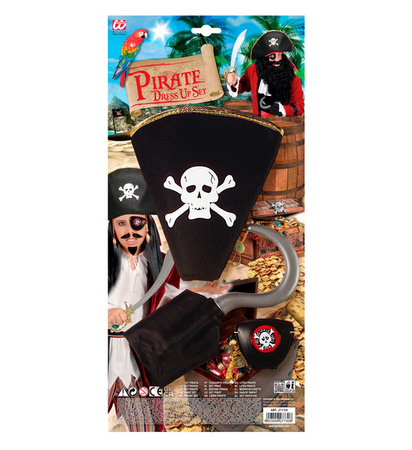 ZESTAW PIRATA Z HAKIEM