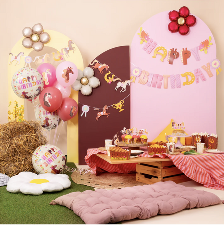 GIRLANDA PAPIEROWA KONIKI 270 CM