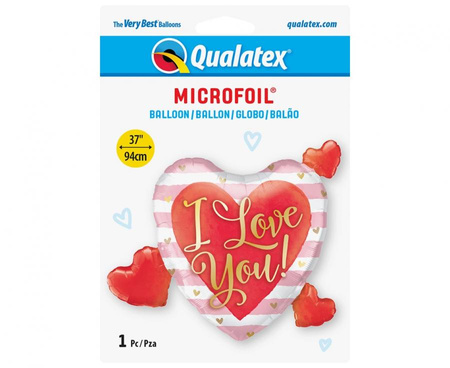 BALON FOLIOWY I LOVE YOU WALENTYNKI 94 CM 