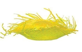 KAPELUSZ SŁOMKOWY ŻÓŁTY