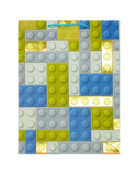 TOREBKA PAPIEROWA KLOCKI 40 x 30 x12 cm