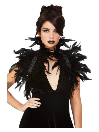 BOLERKO BOA CZARNE PIÓRA.