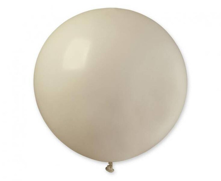 BALON LATEKSOWY KULA PASTEL LATTE 80 CM