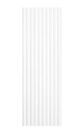 SŁOMKI PAPIEROWE BIAŁE 10 SZT