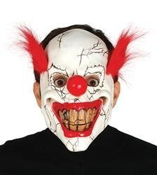 MASKA GUMOWA STRASZNY KLAUN