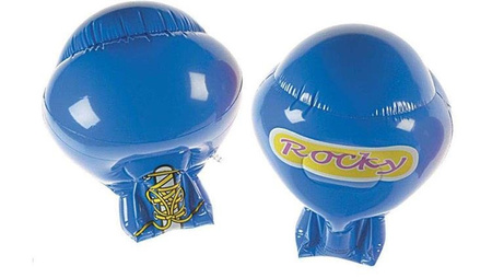 DMUCHANE RĘKAWICE BOKSERSKIE NIEBIESKIE