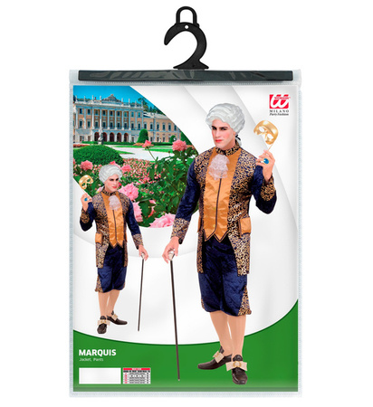 STRÓJ BAROKOWY MARKIZ NIEBIESKI