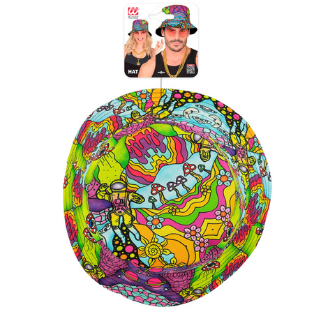 CZAPKA BUCKET HAT PSYCHODELICZNA 