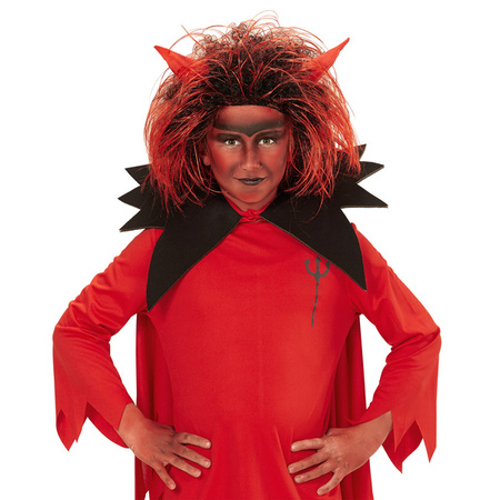 PERUKA DIABEŁ DIABBLICA KIDS