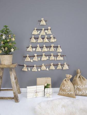 KALENDARZ ADWENTOWY WORECZKI 24 SZT.