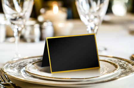 WINIETKI UNIWERSALNE CZARNE RAMKA 10 SZT 