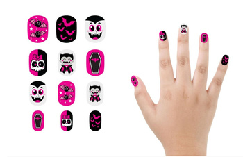 SZTUCZNE PAZNOKCIE DLA DZIECI WAMPIR