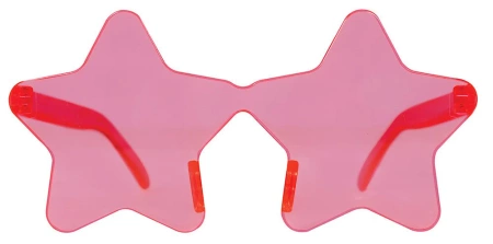 OKULARY RÓŻOWE GWIAZDY 