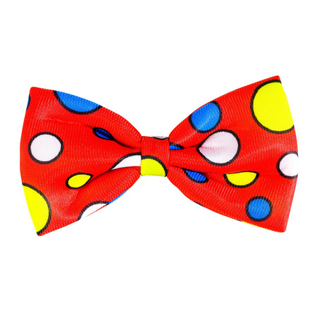 MINI MUCHA KLAUNA CZERWONA