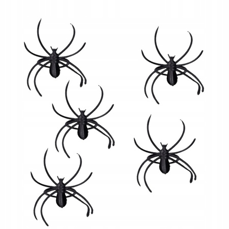 SZTUCZNE PAJĄKI 50szt. 3cm